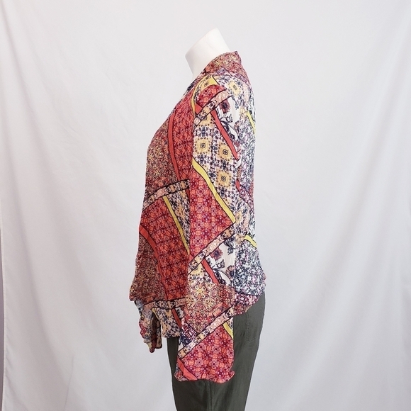 Jessica Simpson Open Front Lightweight Cardigan Top - Picture 4 of 9